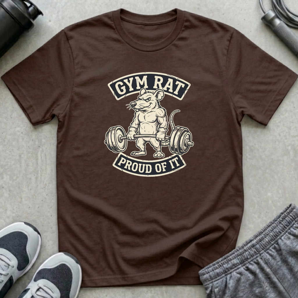 Gym Rat. Proud of It. T-Shirt