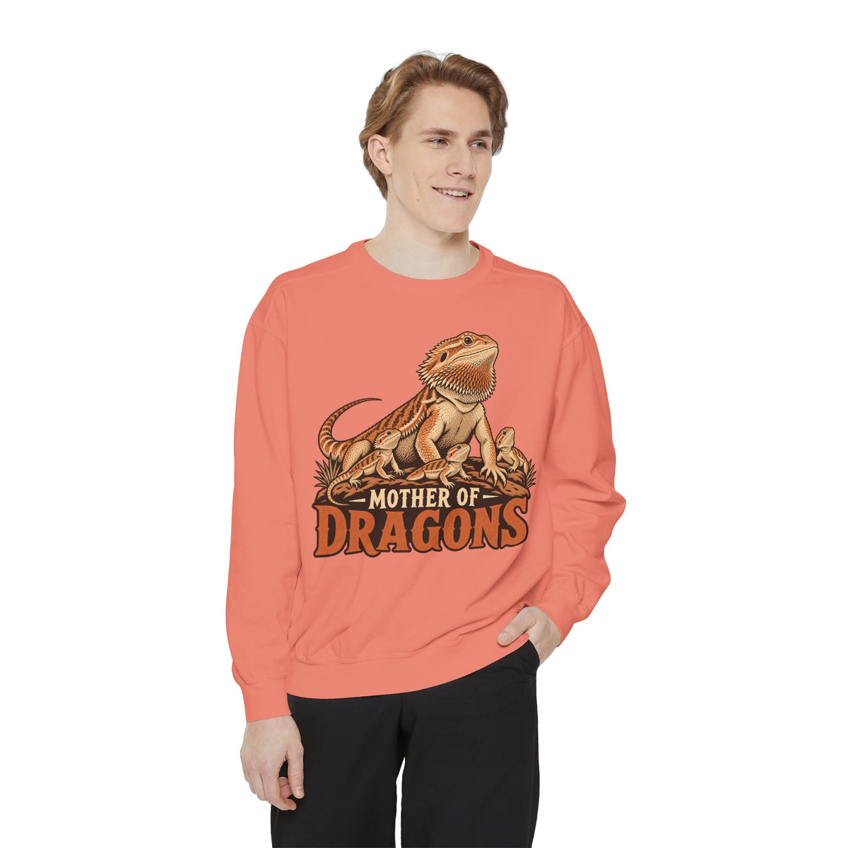 Bearded Dragon Mom Graphic Sweatshirt