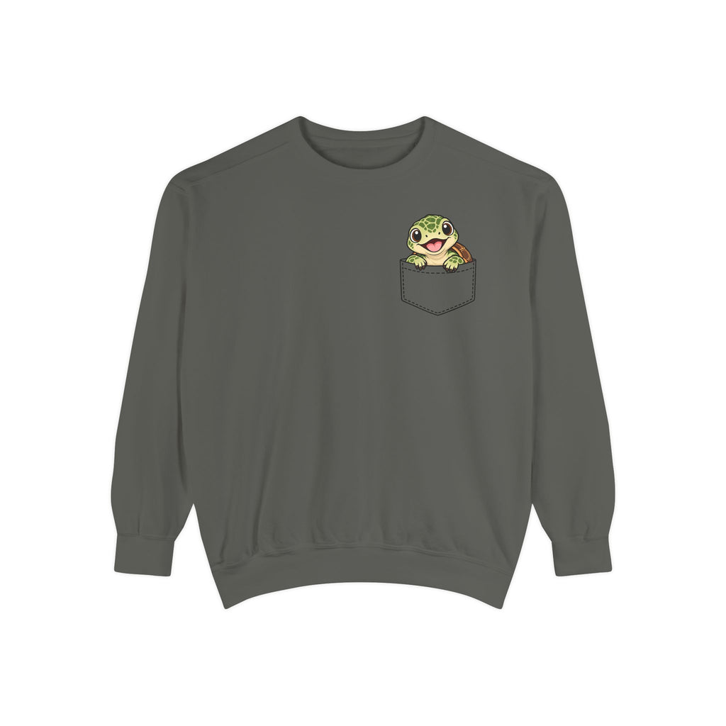 Baby Turtle Pocket Sweatshirt