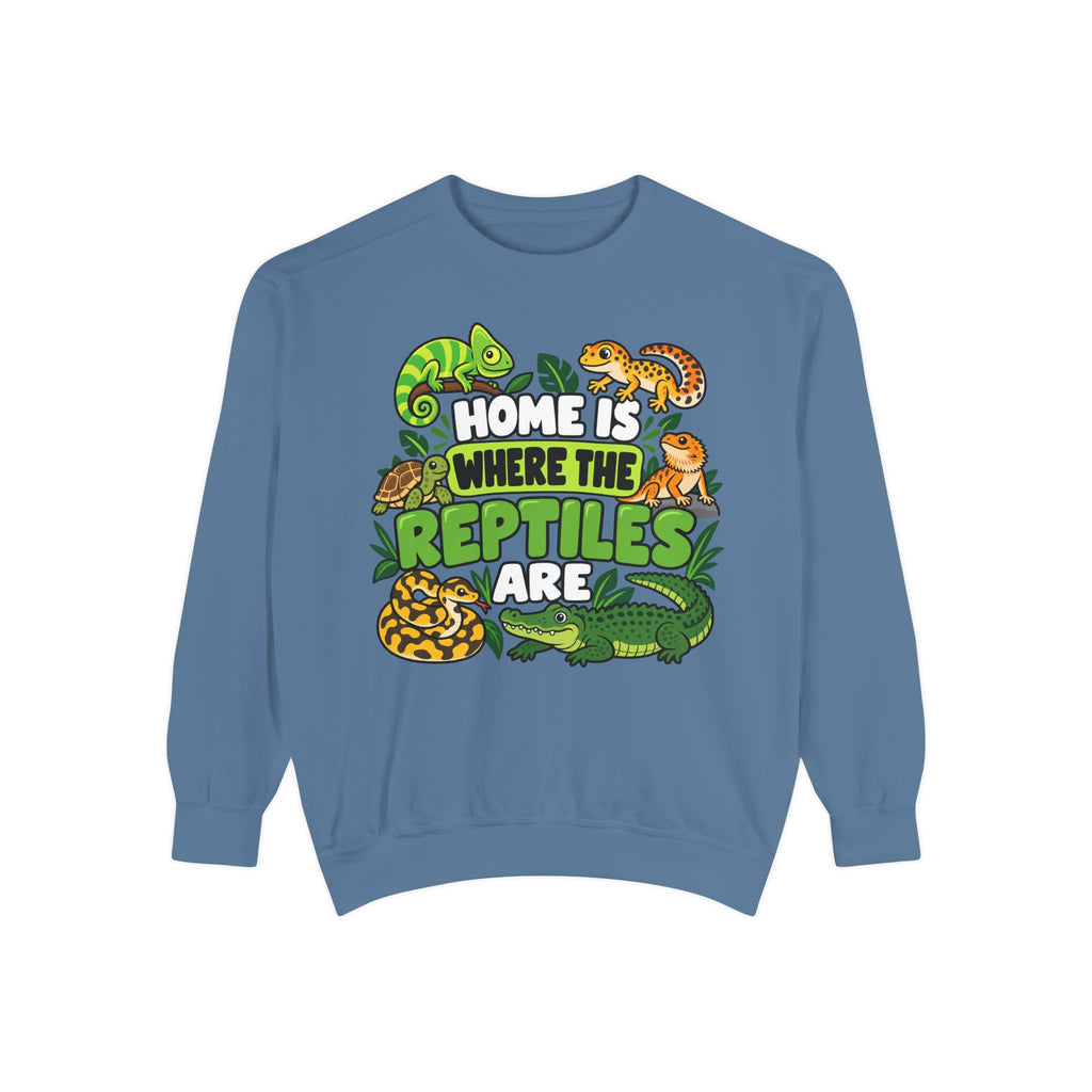 Home Is Where the Reptiles Sweatshirt