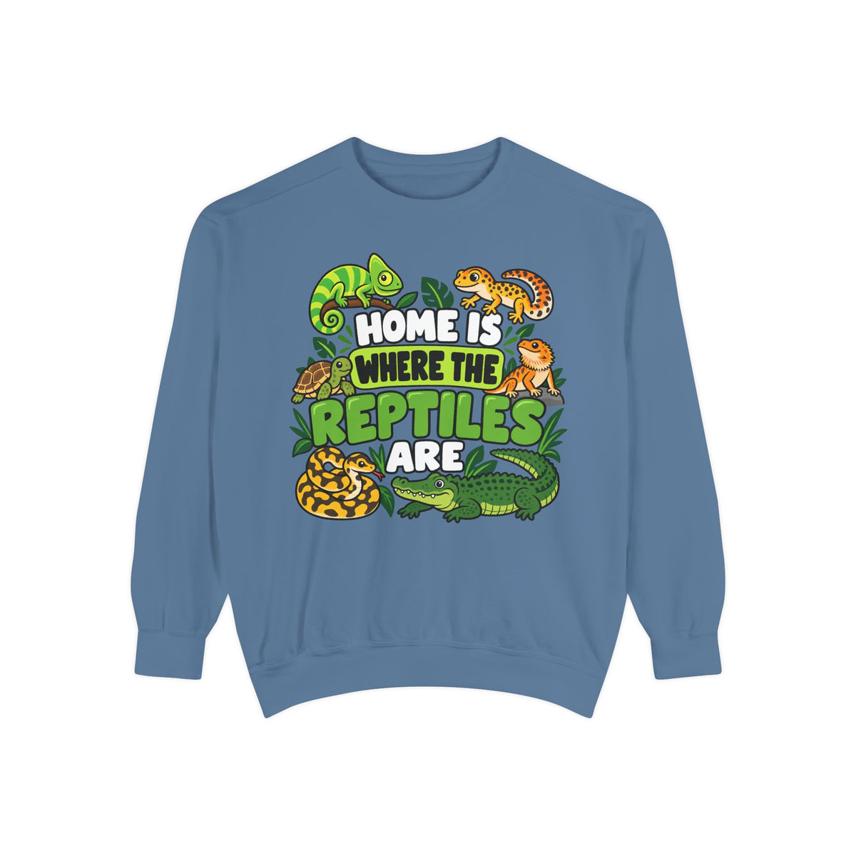 Home Is Where the Reptiles Sweatshirt