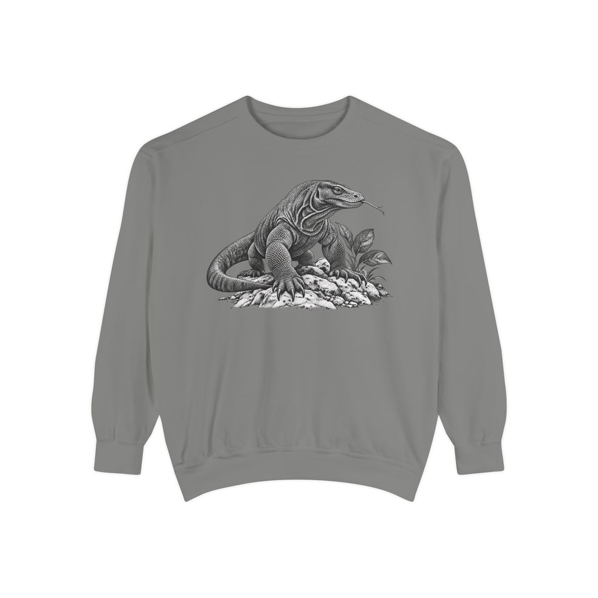 Vintage Komodo Dragon Art Sweatshirt