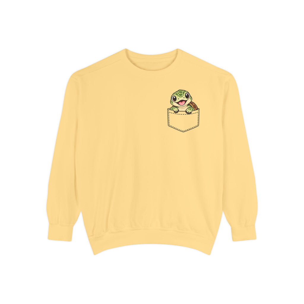 Baby Turtle Pocket Sweatshirt