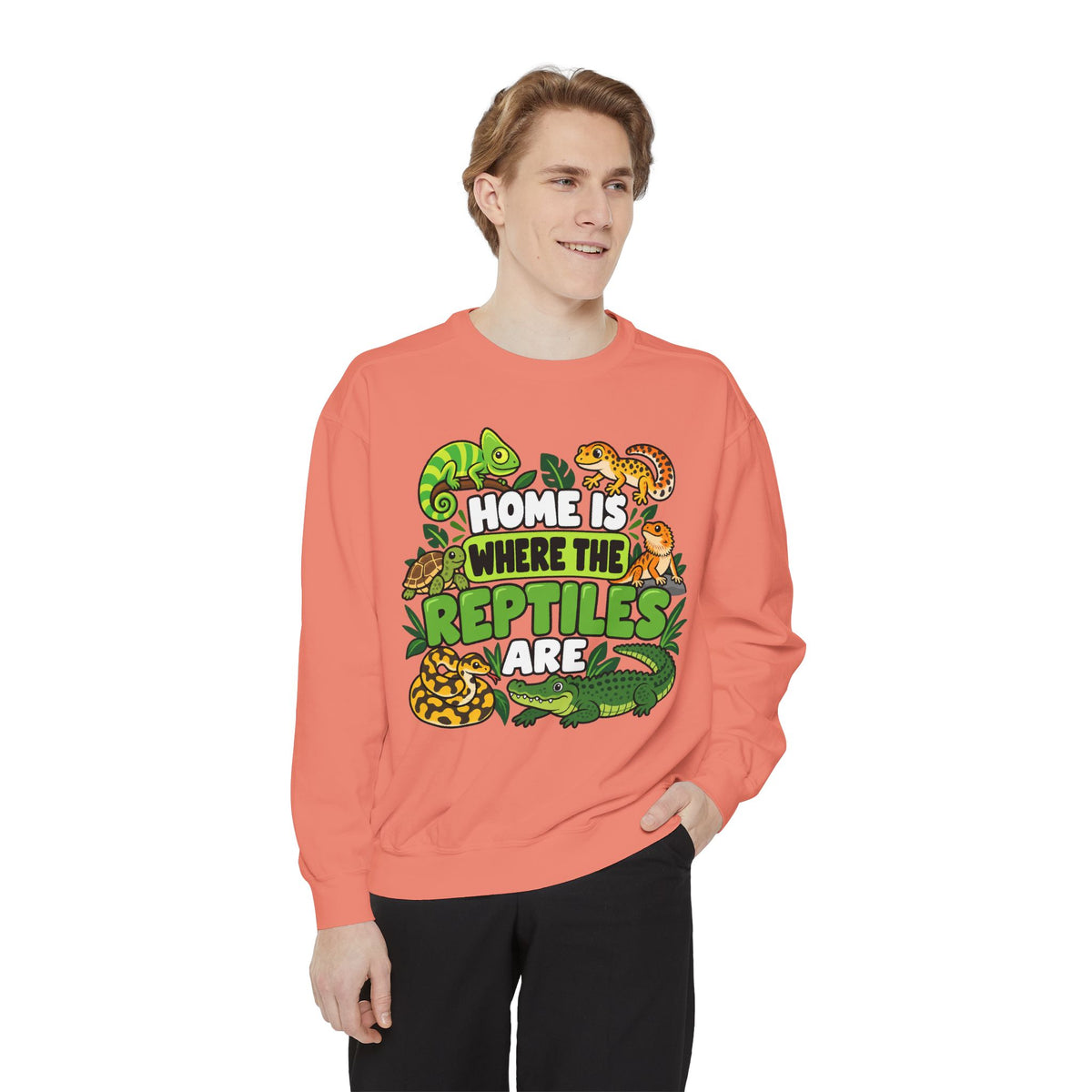 Home Is Where the Reptiles Sweatshirt