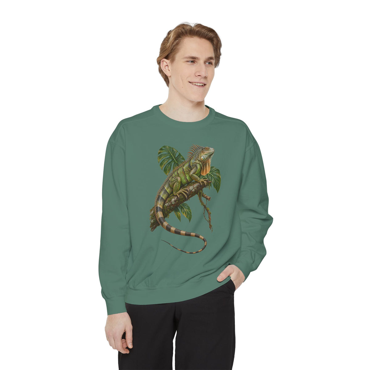 Branch Boss Green Iguana Sweatshirt