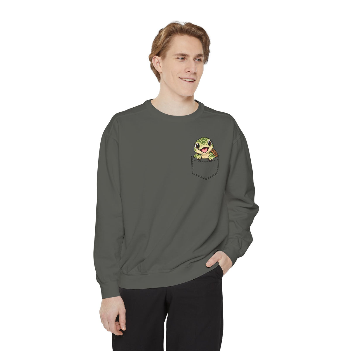 Baby Turtle Pocket Sweatshirt