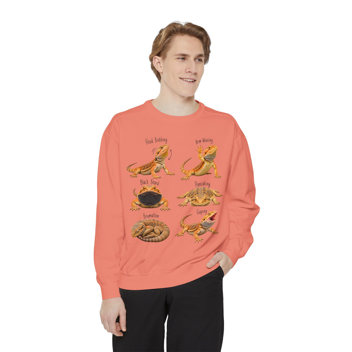 Bearded Dragon Behavior Guide Sweatshirt