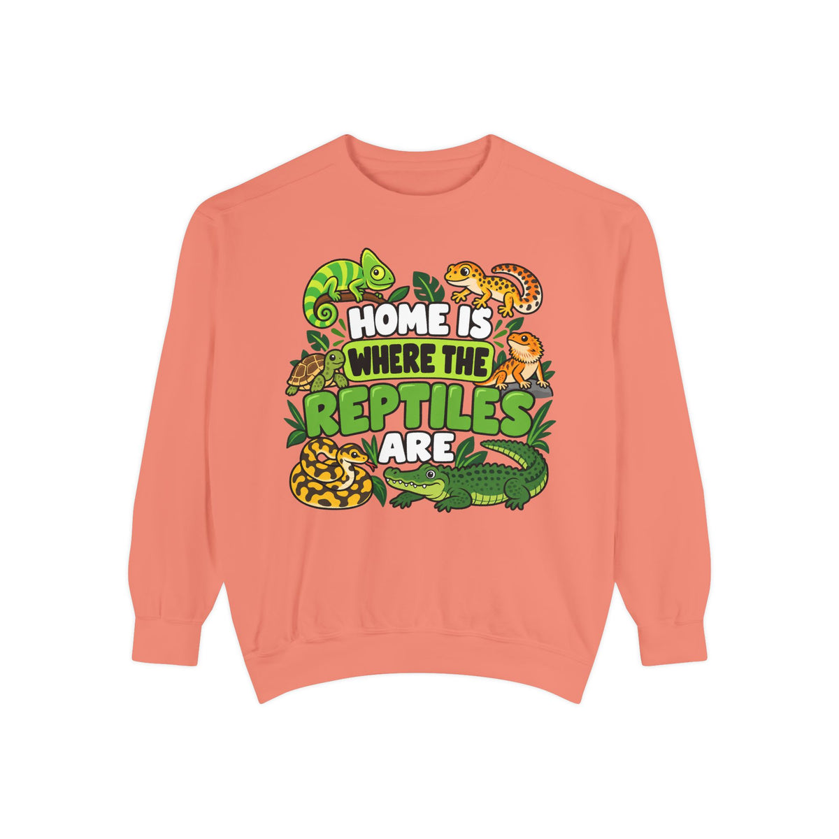 Home Is Where the Reptiles Sweatshirt