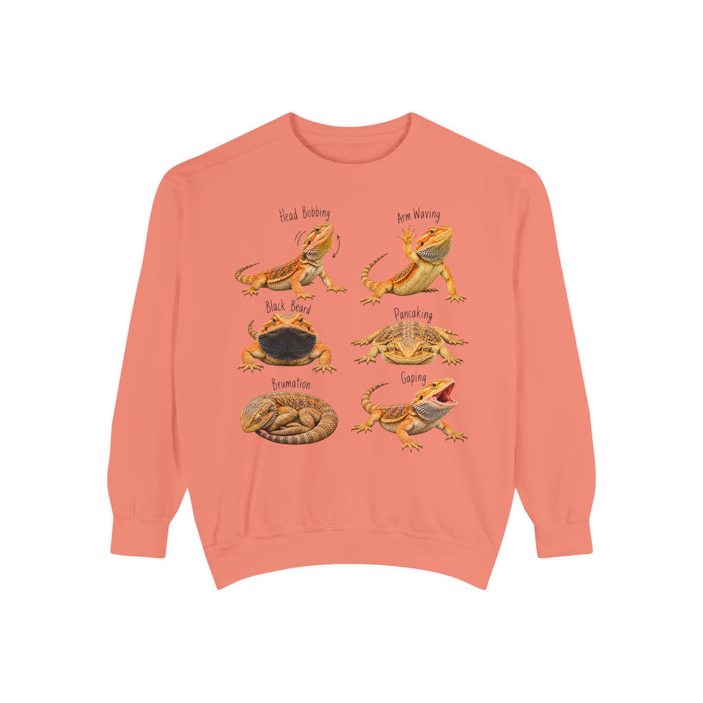 Bearded Dragon Behavior Guide Sweatshirt