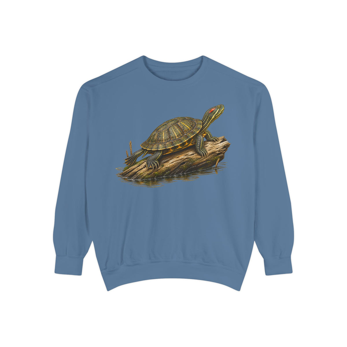 Realism Red Eared Slider Turtle Sweatshirt