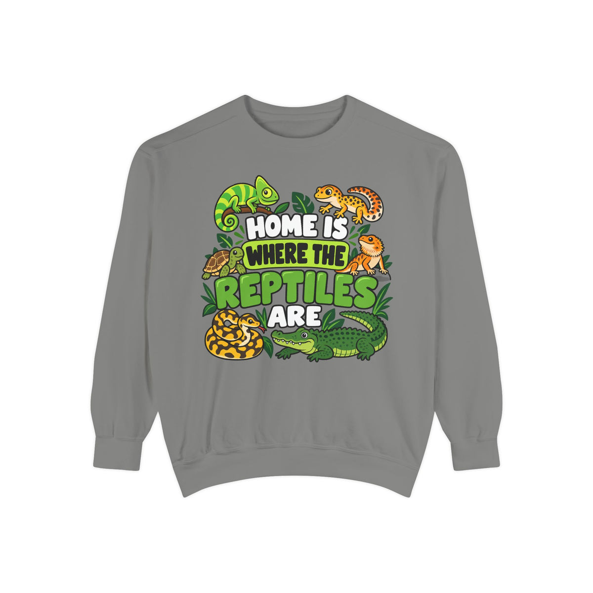 Home Is Where the Reptiles Sweatshirt