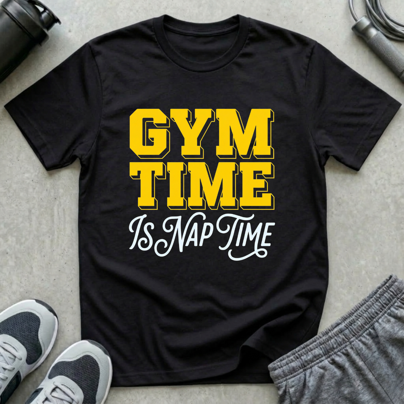 Gym Time is Nap Time T-Shirt