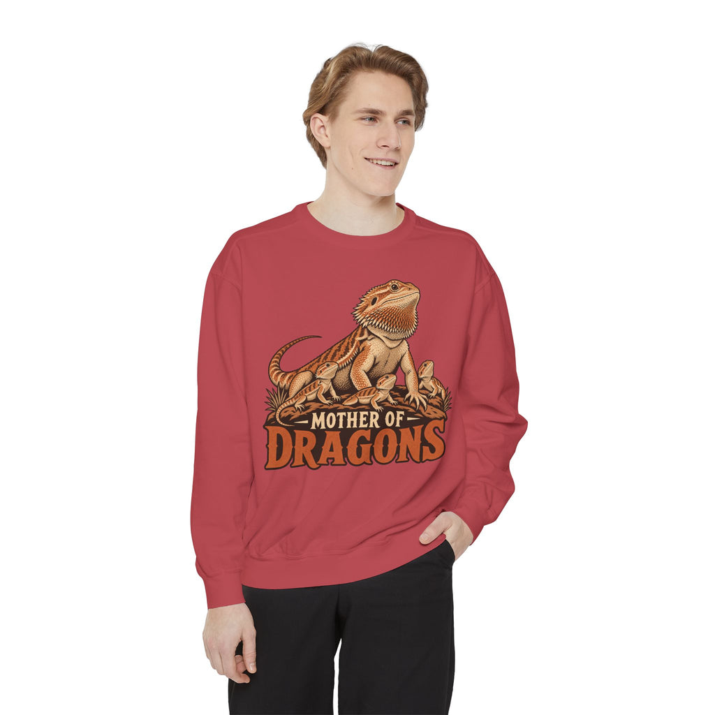Bearded Dragon Mom Graphic Sweatshirt