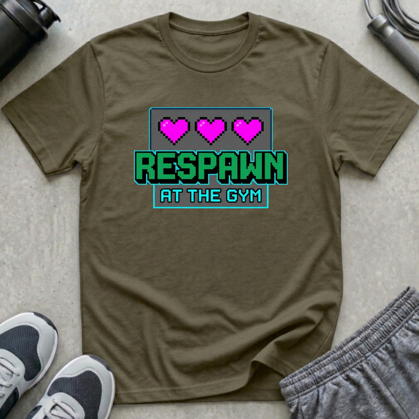 Respawn at the Gym T-Shirt