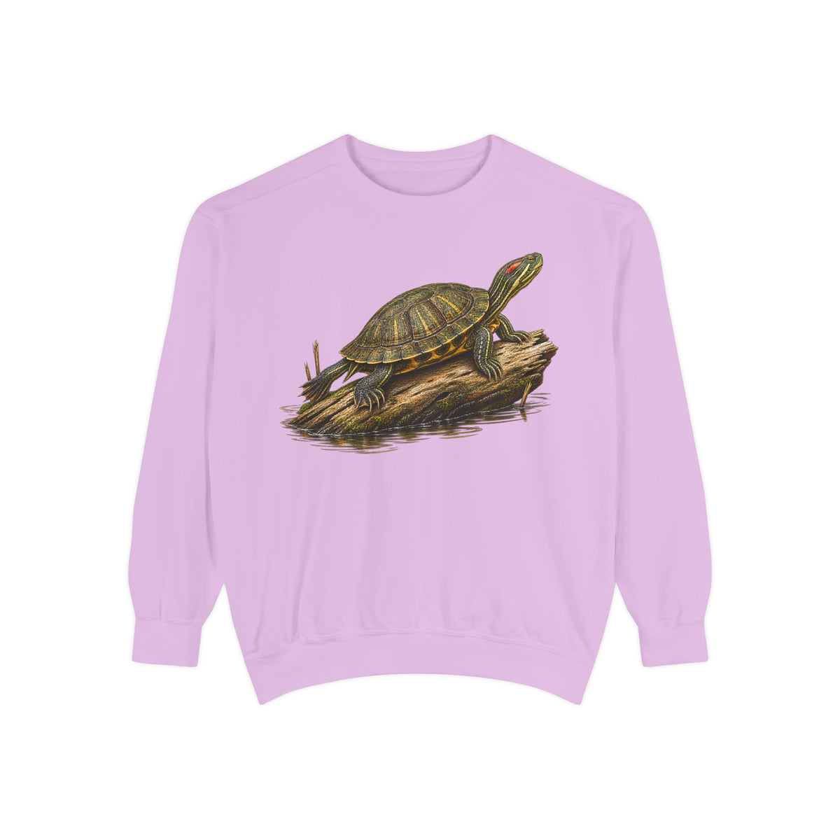 Realism Red Eared Slider Turtle Sweatshirt