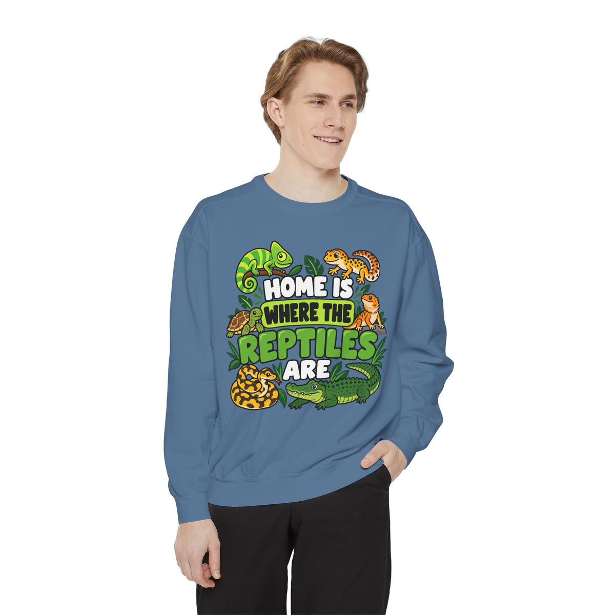 Home Is Where the Reptiles Sweatshirt