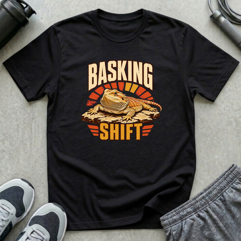 Basking Shift Bearded Dragon - Black