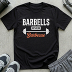 Barbells Over Barbecue T-Shirt