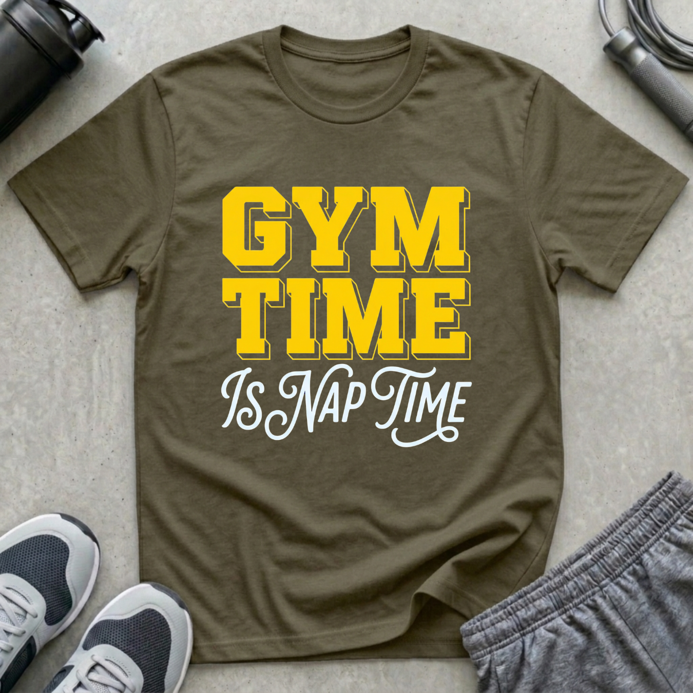 Gym Time is Nap Time T-Shirt