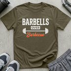 Barbells Over Barbecue T-Shirt