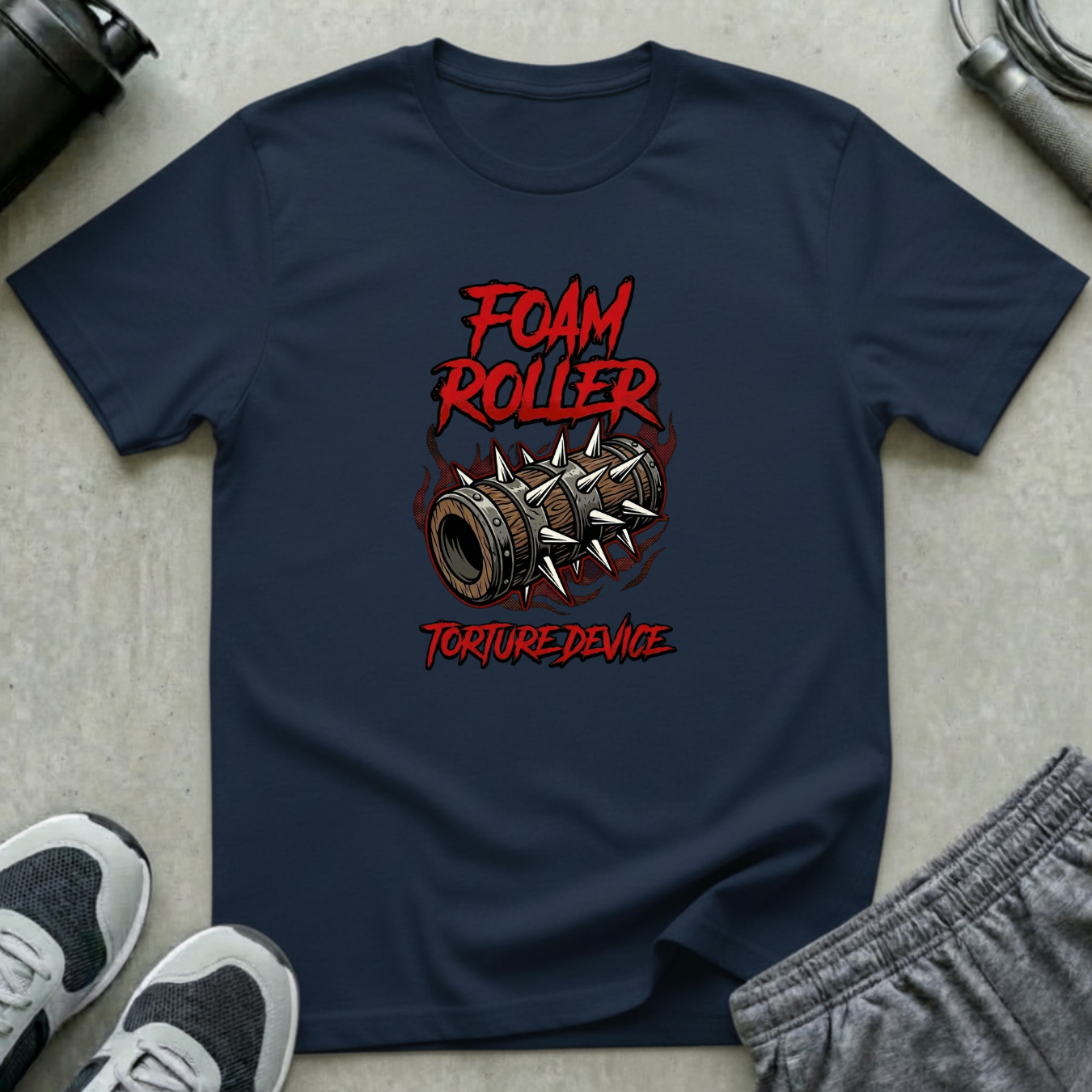 Foam Roller Torture Device T-Shirt