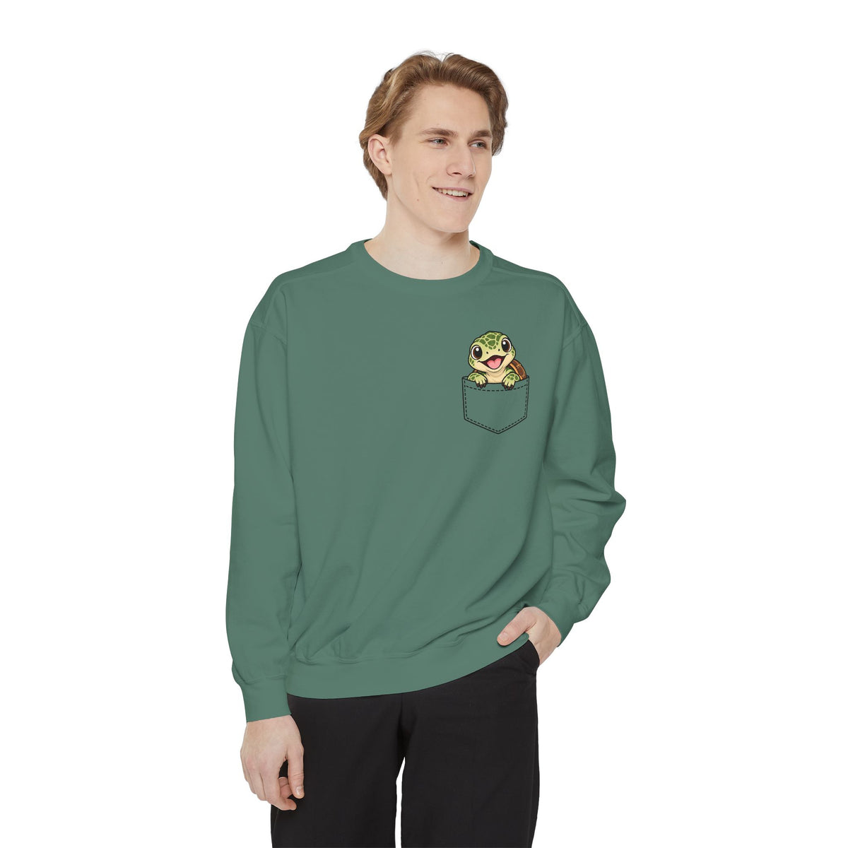 Baby Turtle Pocket Sweatshirt