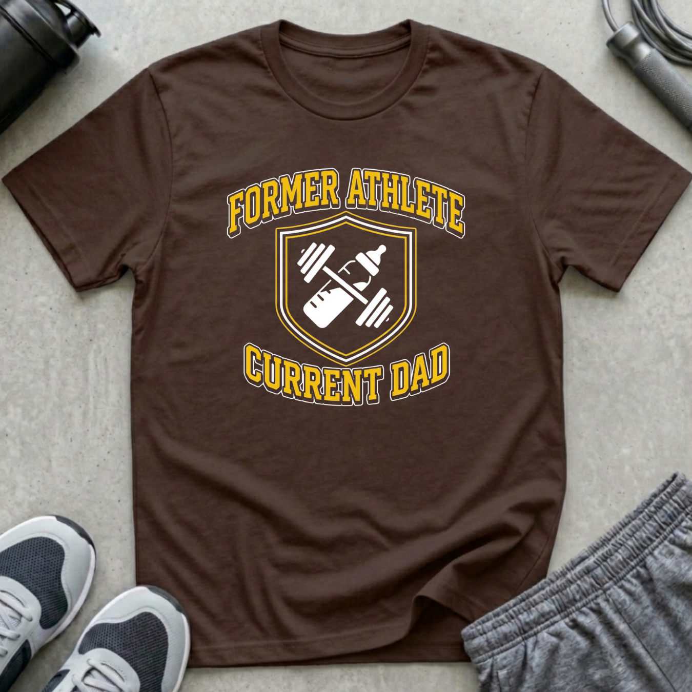 Former Athlete Current Dad T-Shirt