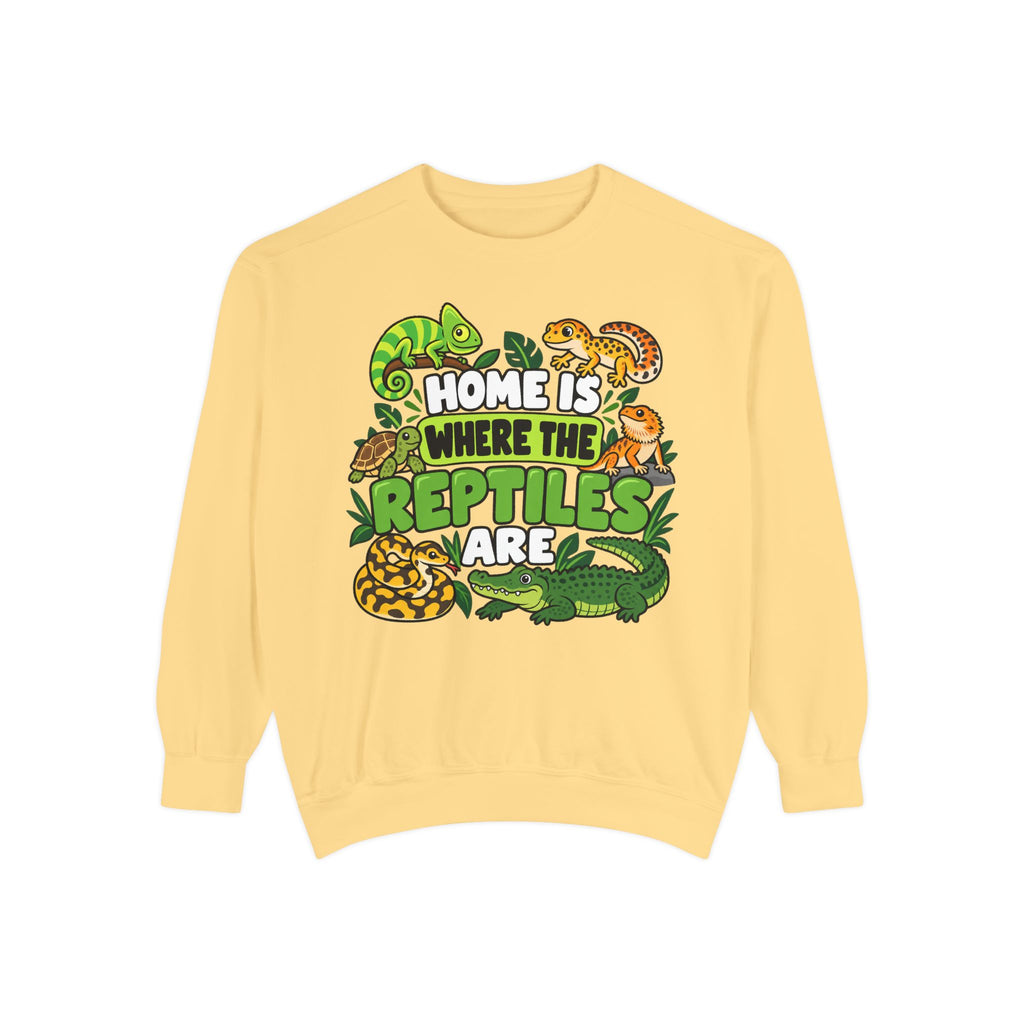 Home Is Where the Reptiles Sweatshirt