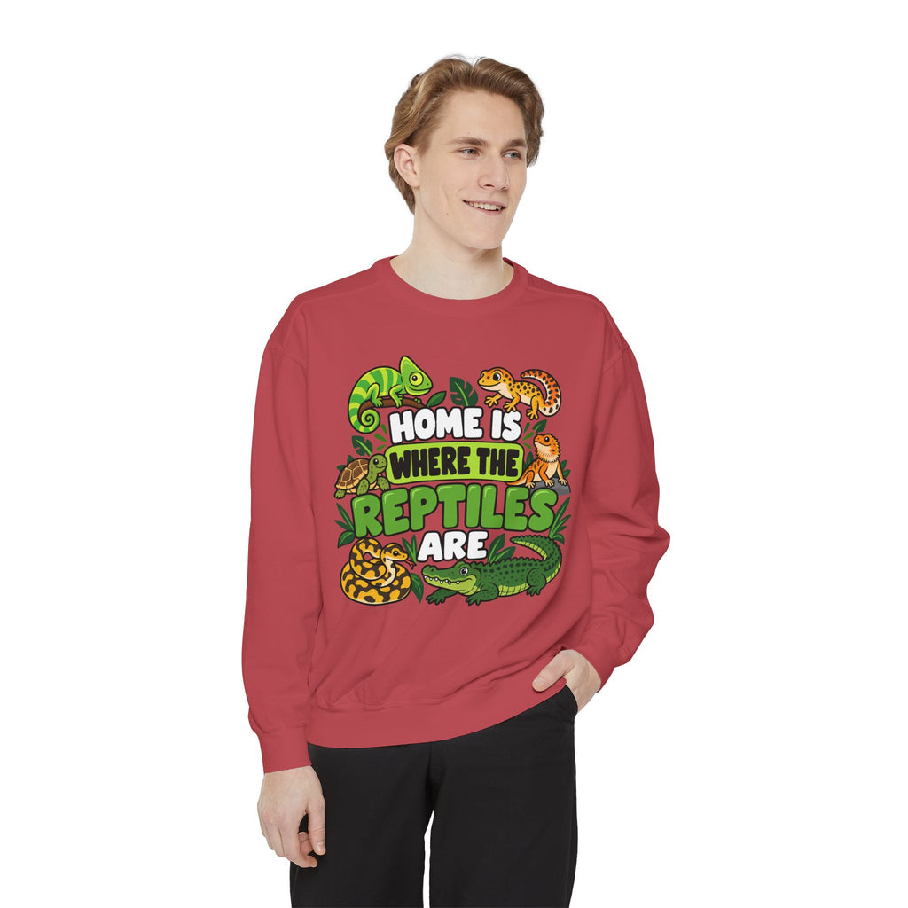 Home Is Where the Reptiles Sweatshirt