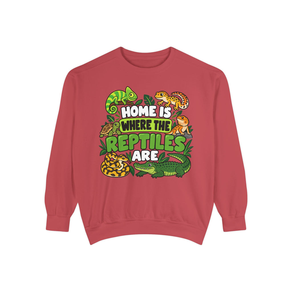 Home Is Where the Reptiles Sweatshirt