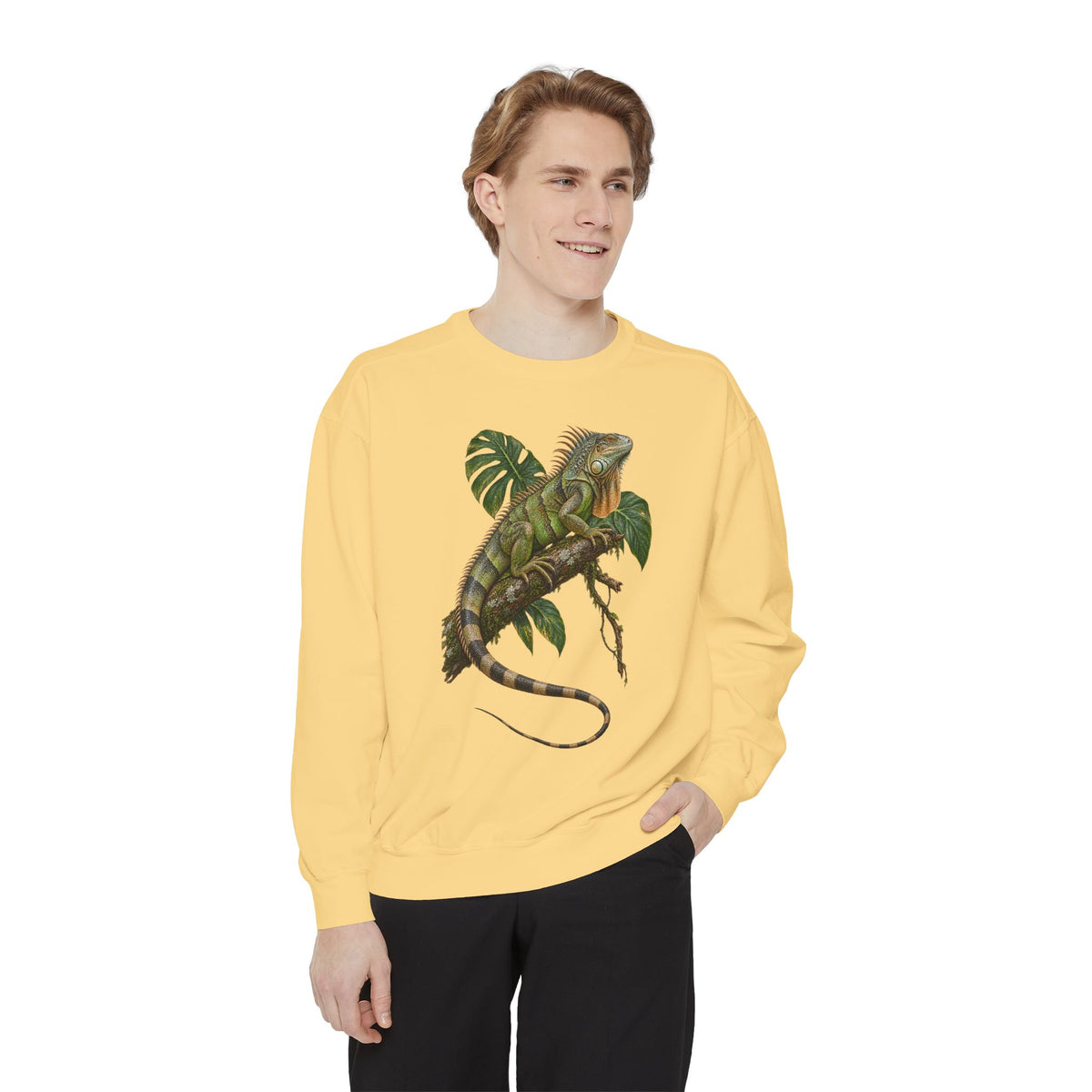 Branch Boss Green Iguana Sweatshirt