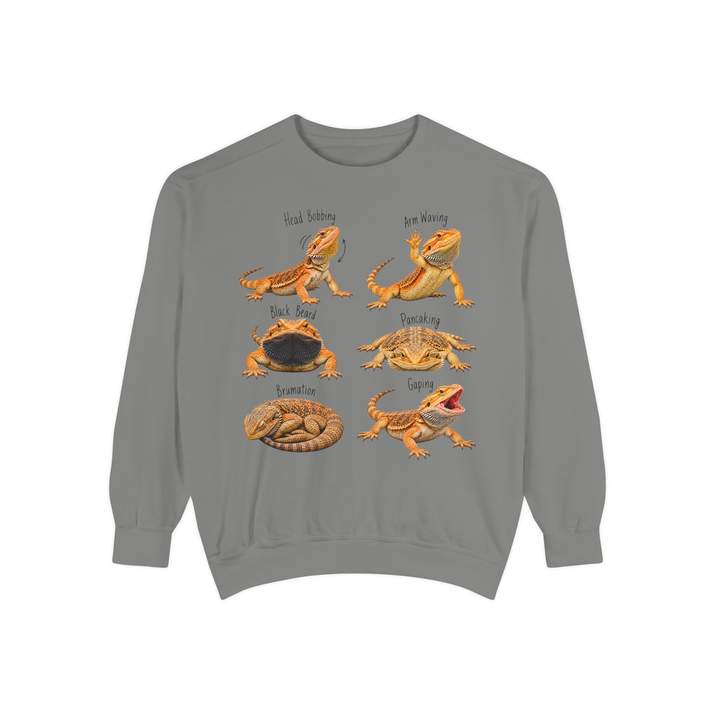 Bearded Dragon Behavior Guide Sweatshirt