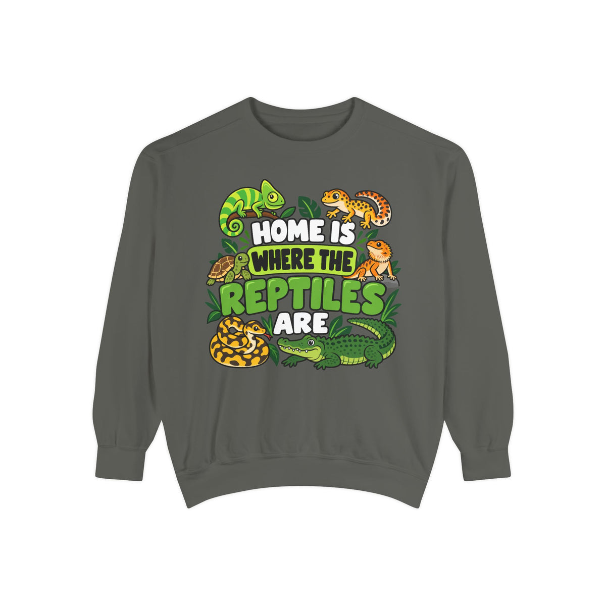 Home Is Where the Reptiles Sweatshirt