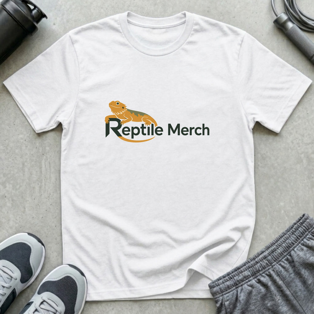 Reptile Merch Logo Standard - White