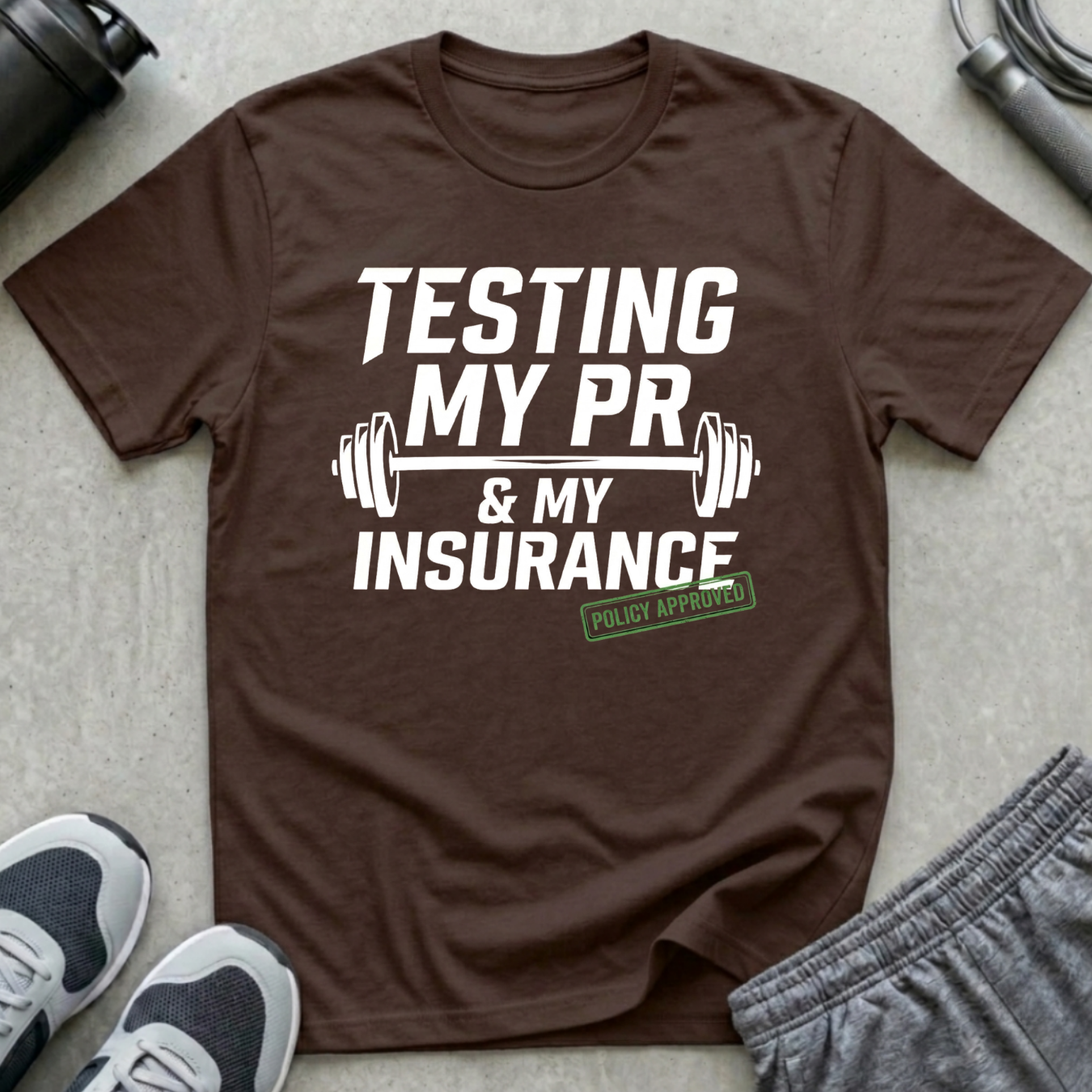 Testing My PR and My Insurance T-Shirt
