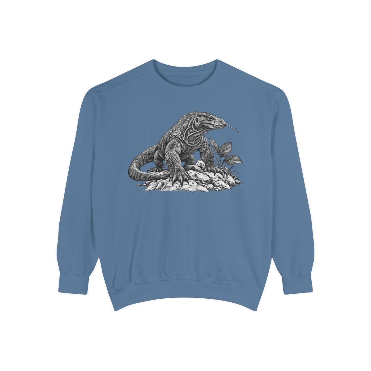 Vintage Komodo Dragon Art Sweatshirt