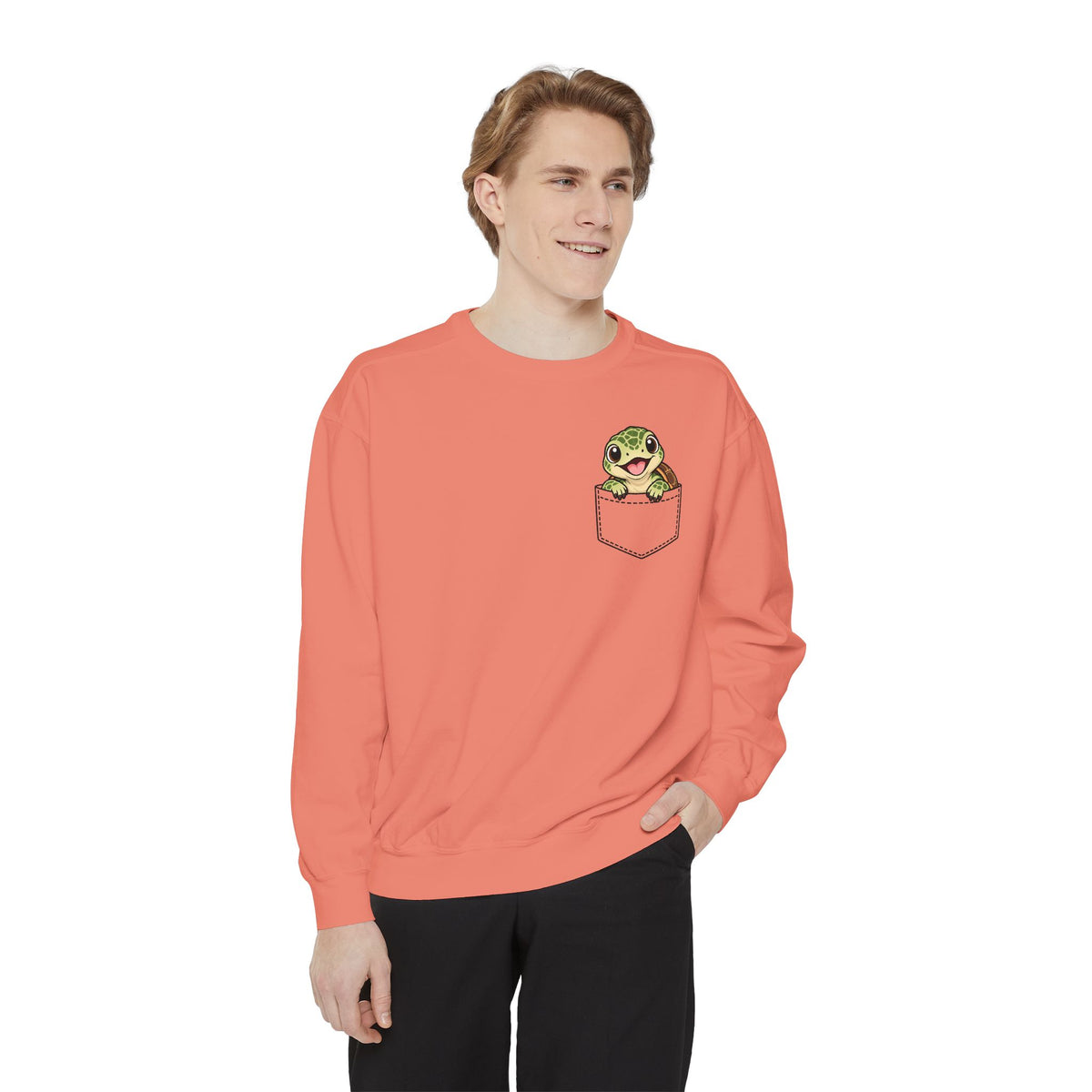 Baby Turtle Pocket Sweatshirt