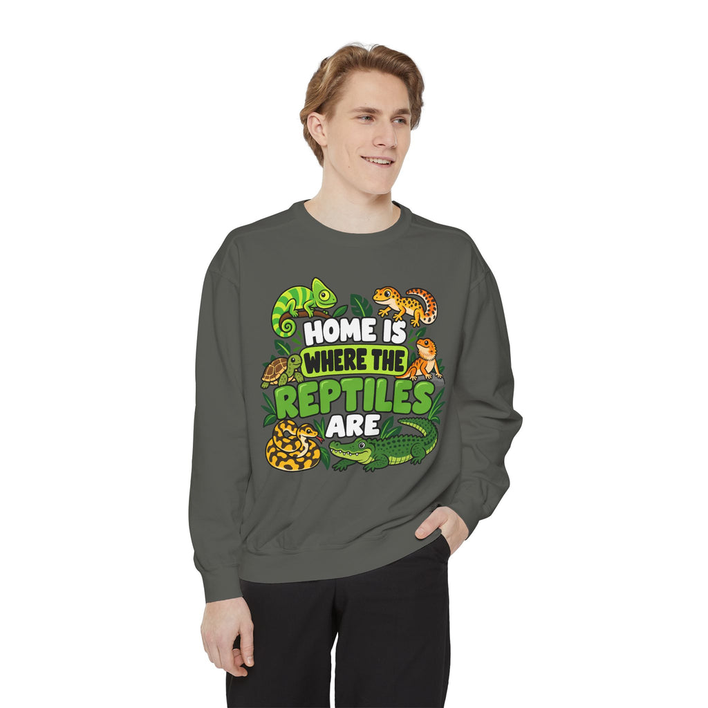 Home Is Where the Reptiles Sweatshirt