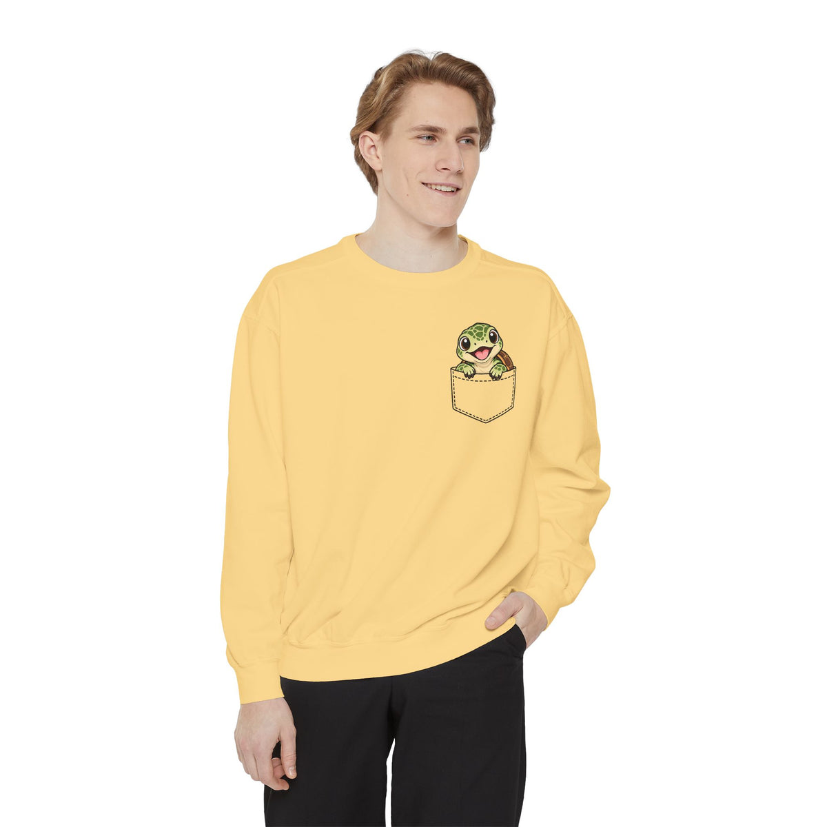 Baby Turtle Pocket Sweatshirt