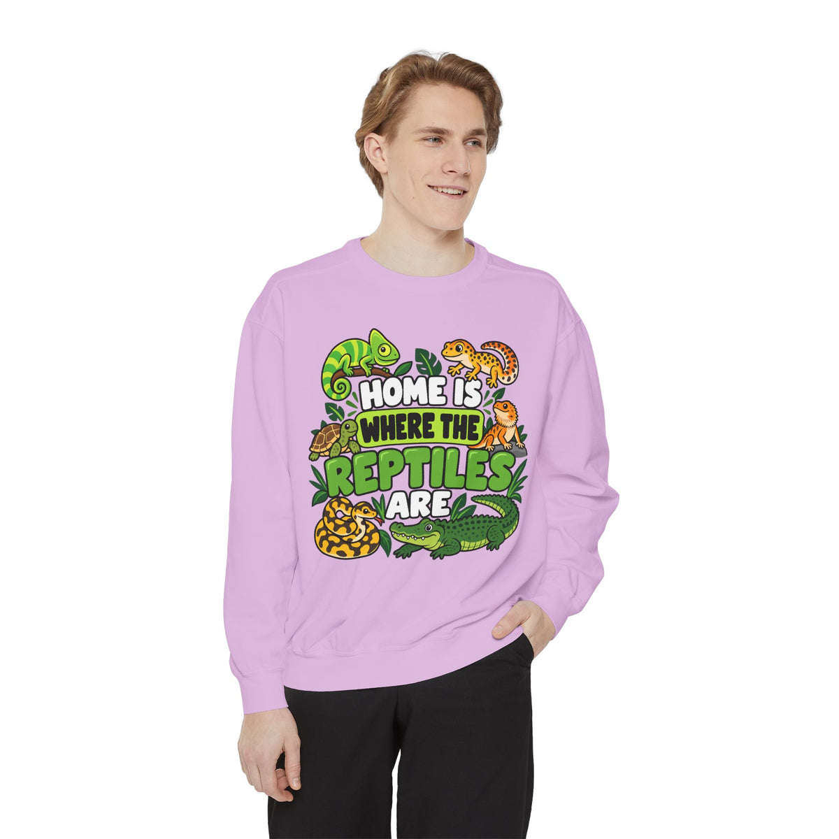 Home Is Where the Reptiles Sweatshirt