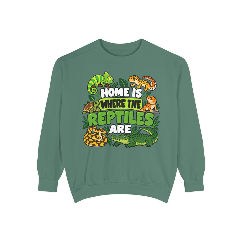 Home Is Where the Reptiles Sweatshirt