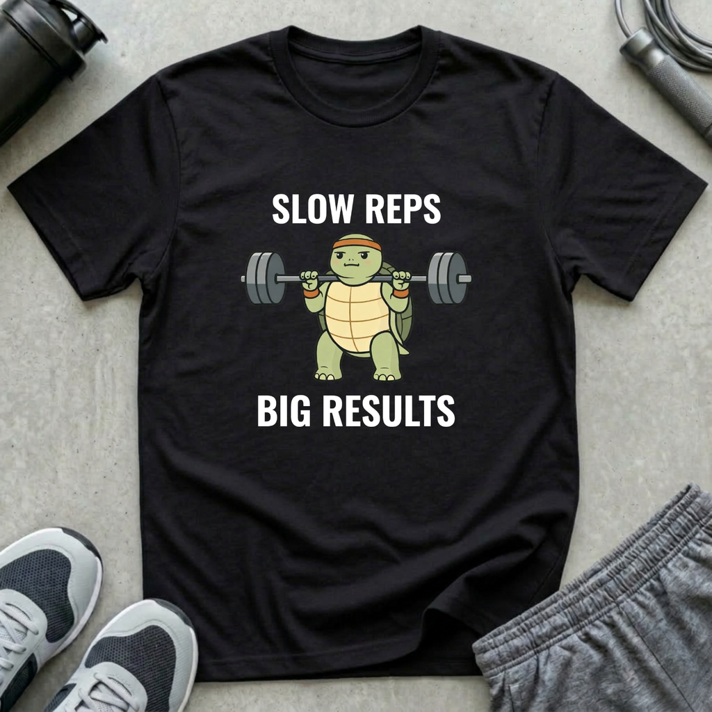 Slow Reps Big Result T-Shirt