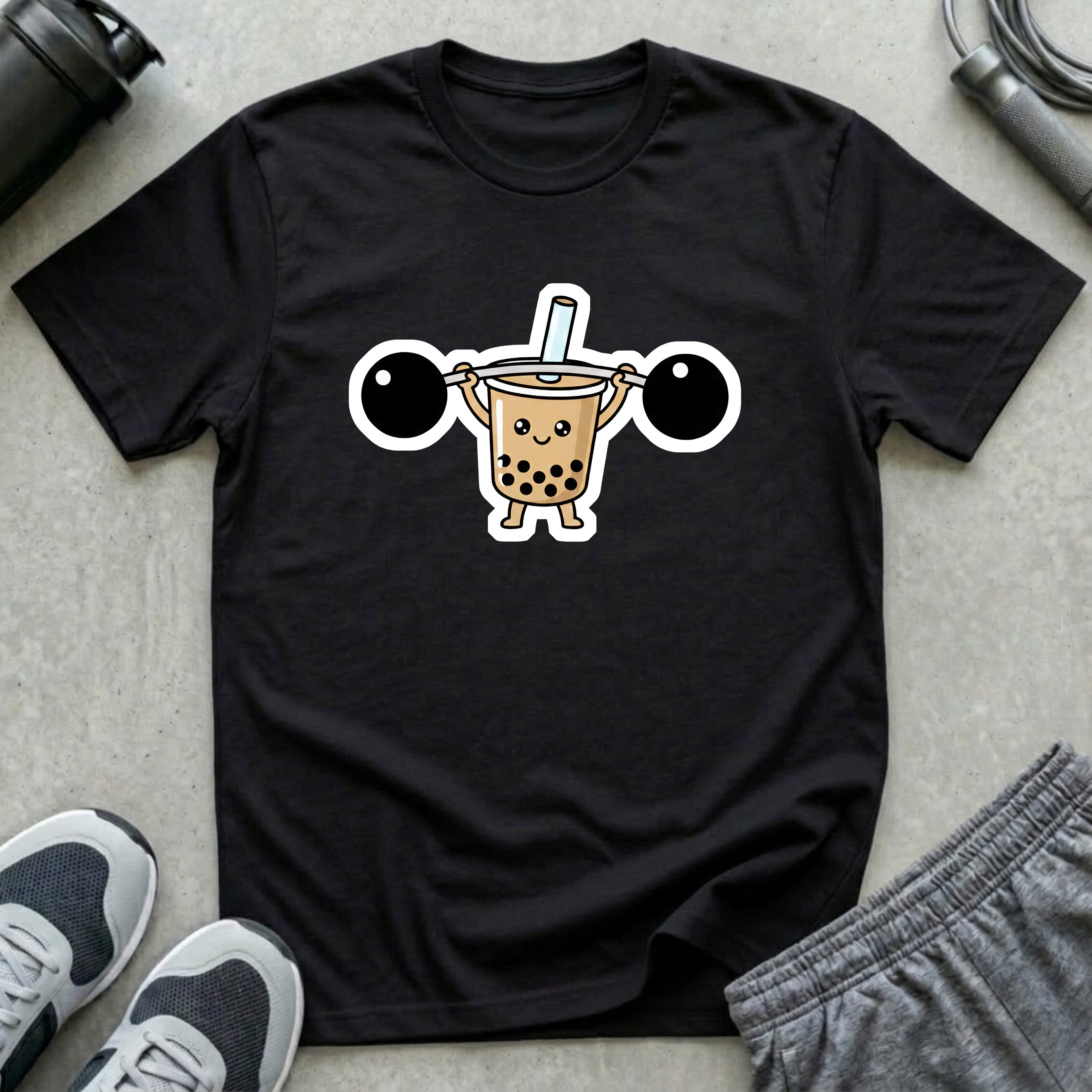 Muscle Boba T-Shirt