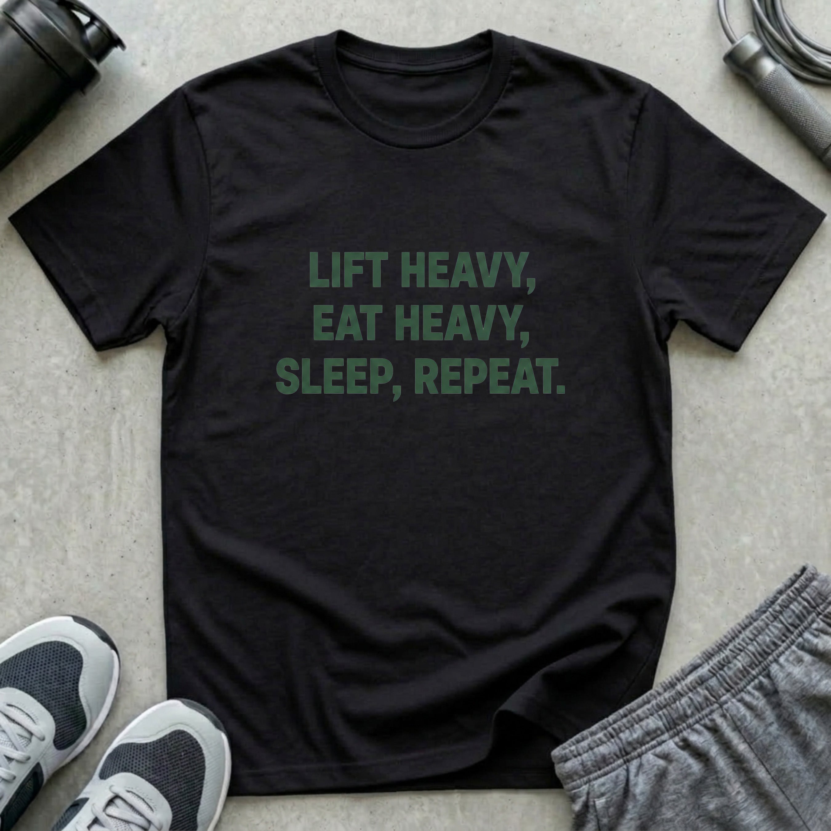 Lift Heavy Repeat T-Shirt