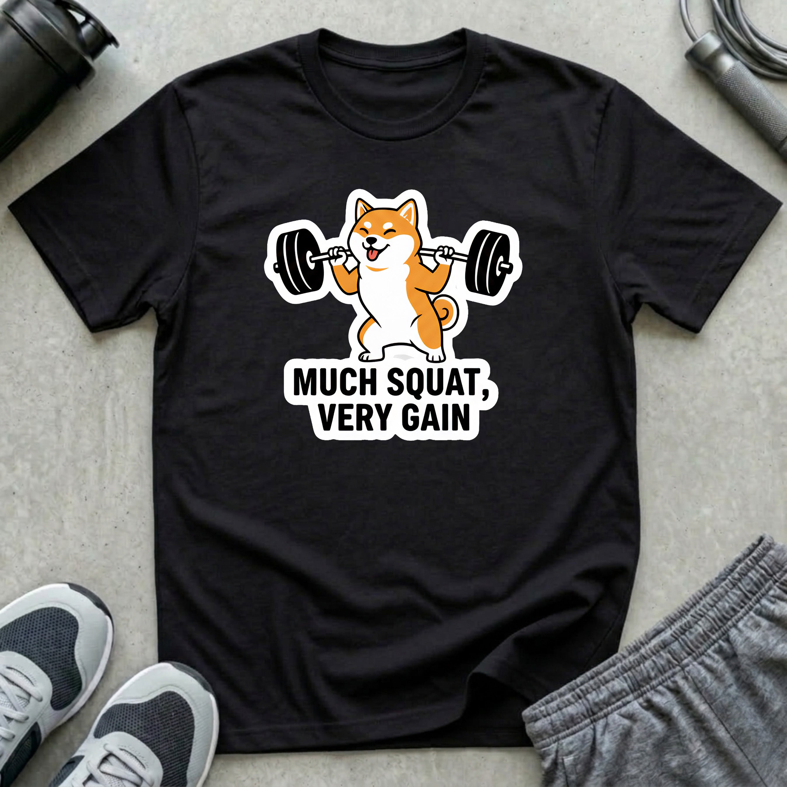 Much Squat, Very Gain T-Shirt