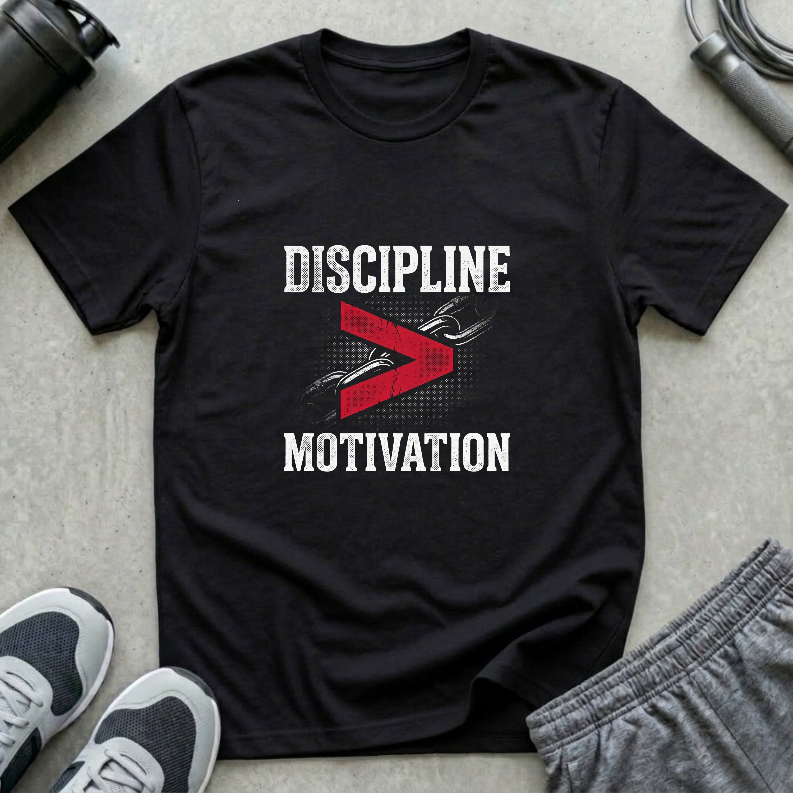Discipline > Motivation T-Shirt