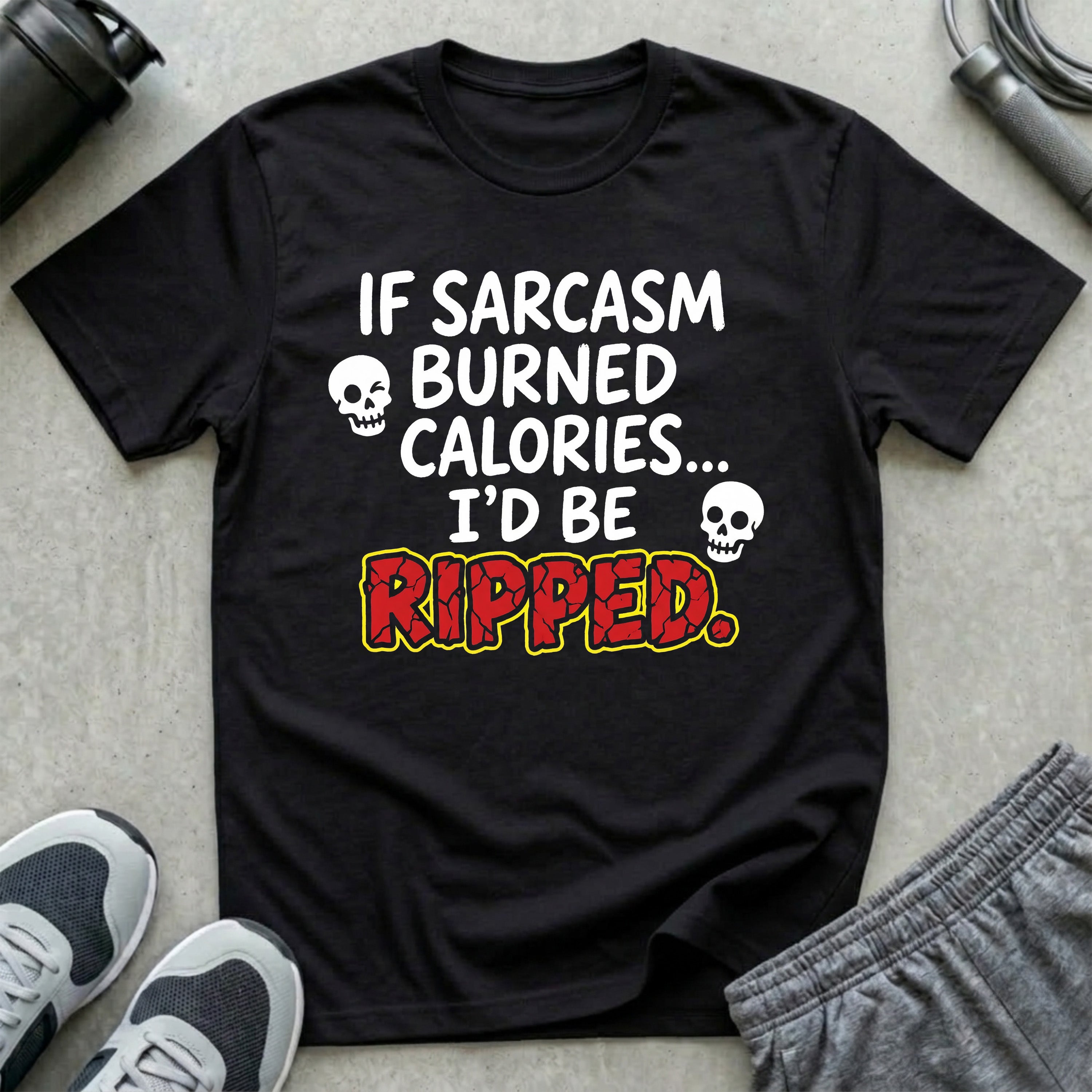 If Sarcasm Burned Calories T-Shirt