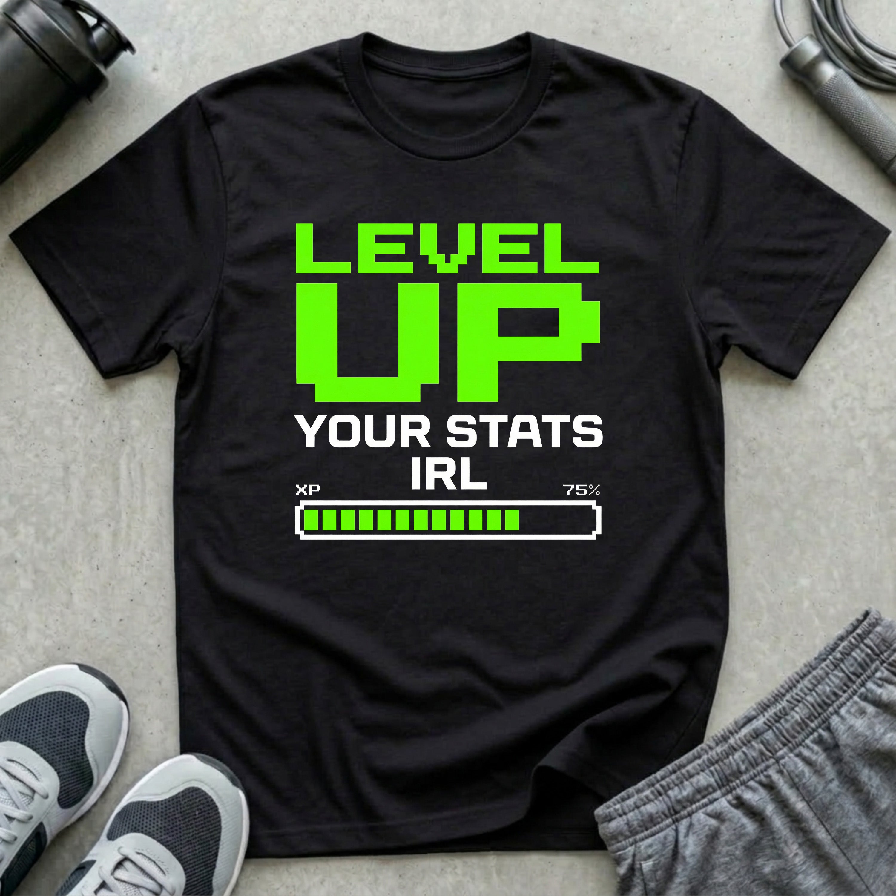 Level Up Your Stats IRL T-Shirt