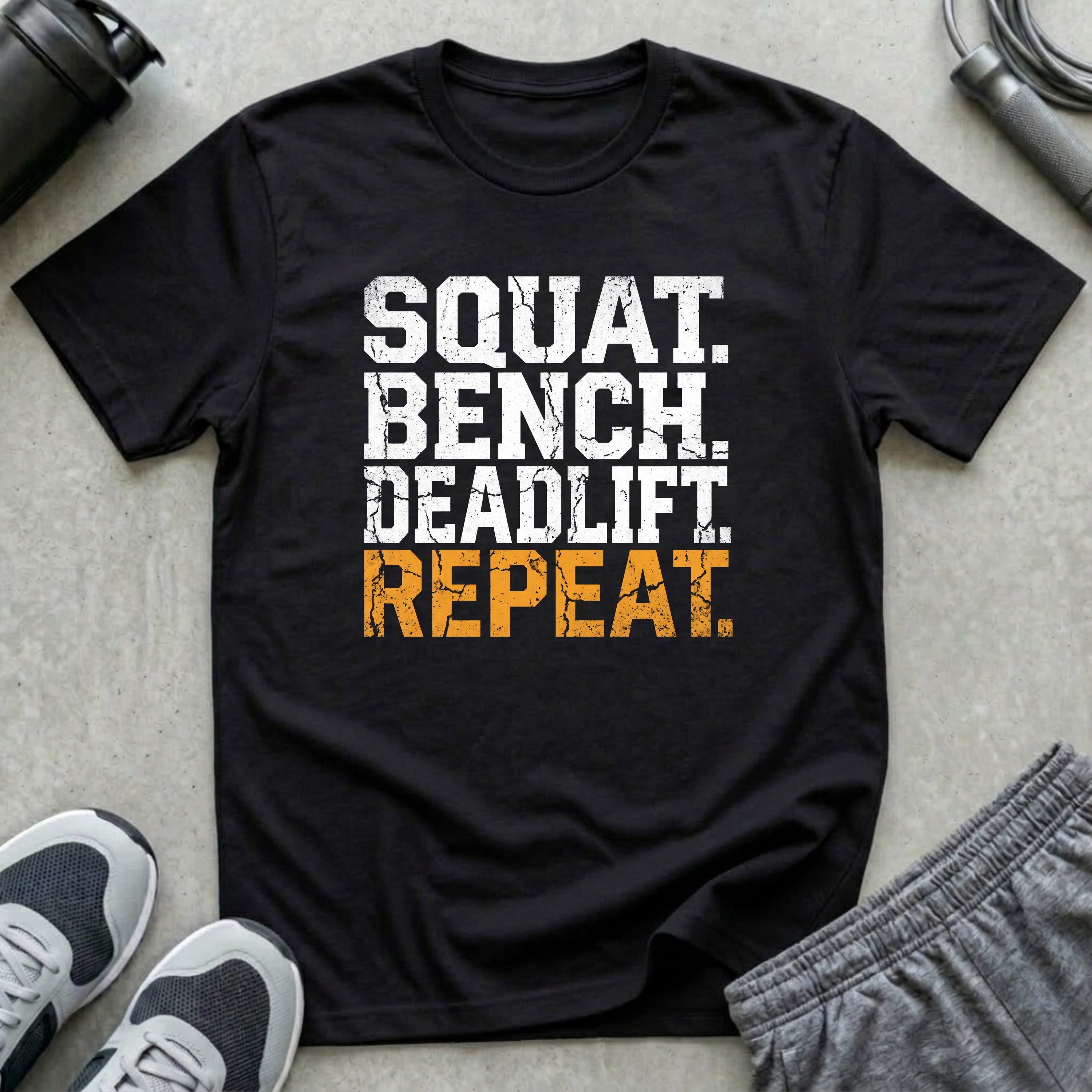 Squat. Bench. Deadlift. Repeat. T-Shirt