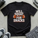 Will Squat for Snacks T-Shirt